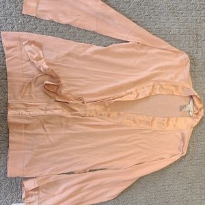 New Pink August silk cardigan